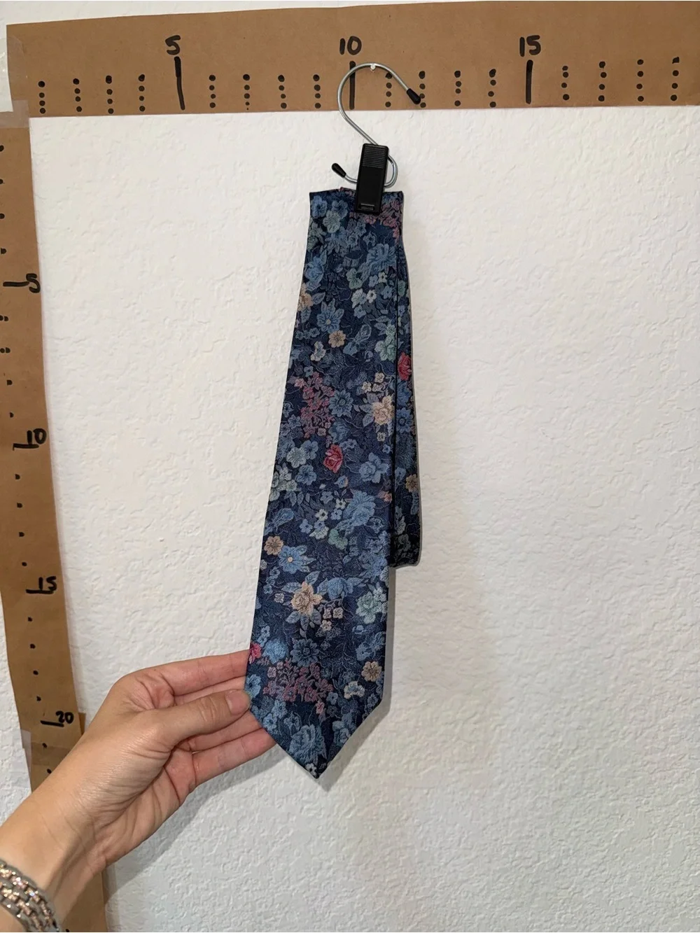 Preppy Classic Collection Floral Blue Men's Tie